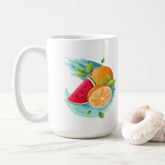 Stilvolle & langlebige künstlerische Tasse (Mit Donut)