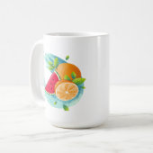 Stilvolle & langlebige künstlerische Tasse (Vorderseite Links)