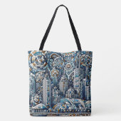 Stilvolle Large Chicago Shoulder Tasche (Rückseite)