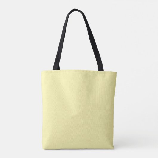 Stilvolle Latte Art Tote Tasche für Kaffeeliebhabe (Rückseite)