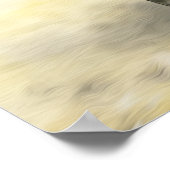 Stilvolle Lederschildkröte Poster (Ecke)