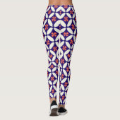 Stilvolle Leggings mit geometrischem Muster für Fr (Rückseite)