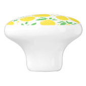 Stilvolle Lemon Yellow Obstgarten Keramik Knob Keramikknauf (Seitenansicht)