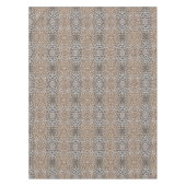 Stilvolle leopard-Cheetah-Pelztiermuster Tischdecke (Vorderseite)