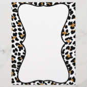 Stilvolle Leopard-Druckschrift (Vorderseite)