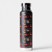 Stilvolle Leopard-Musterbezeichnung Trinkflasche (Links)