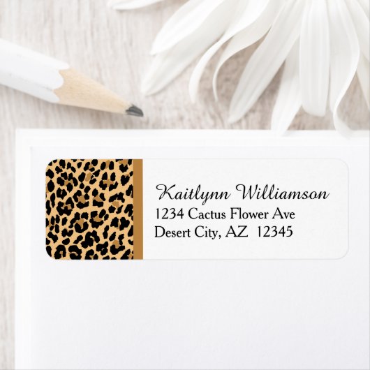 Stilvolle Leopard Print (Insitu)