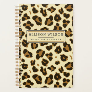 Stilvolle Leopard Print Planer
