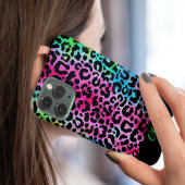Stilvolle Leopard Texture Neon Feminine Case-Mate iPhone Hülle