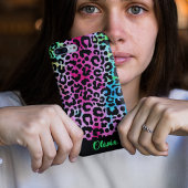 Stilvolle Leopard Texture Neon Feminine Case-Mate iPhone Hülle