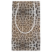 Stilvolle Leoparden-Hautfell-Muster chic Kleine Geschenktüte (Vorderseite)