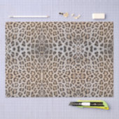 Stilvolle Leoparden-Hautfell-Muster chic Seidenpapier (Handwerk)
