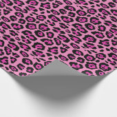 Stilvolle Leopardendrucke Geschenkpapier (Ecke)