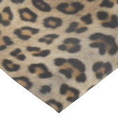 Stilvolle Leopardenmuster Tischdecke (Schrägansicht)