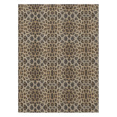 Stilvolle Leopardenmuster Tischdecke (Vorderseite)