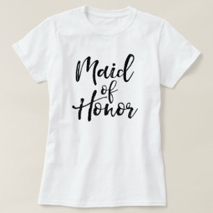 Stilvolle Lettering Brush Typografie   TRAUZEUGIN T-Shirt