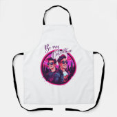 Stilvolle LGBT Gay Valentines Outfit Idea für Homo Schürze (Vorderseite)