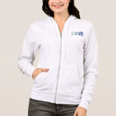 Stilvolle Liebe solana - crypto Hoodie (Vorderseite)