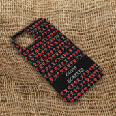 Stilvolle Lieben Red Hearts Muster Personalisiert Case-Mate iPhone Hülle
