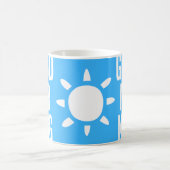 Stilvolle Light Blue Good Morning Sun Tee Tasse (Mittel)