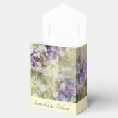 Stilvolle Lila Blüte Geschenkschachtel (Geöffnet)