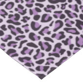 Stilvolle Lila Leopard Print Tischdecke (Schrägansicht)