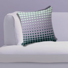 Stilvolle Lila und grüne Regular Rainy Dots