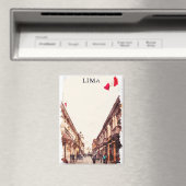 Stilvolle Lima Peru Architektur Reise Magnet (In Situ (Geschirrspüler))