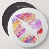 Stilvolle Lips #10 Button (Vorne & Hinten)