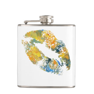 Stilvolle Lips #10 Flachmann