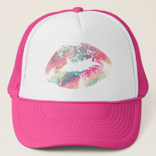Stilvolle Lips #10 Truckerkappe