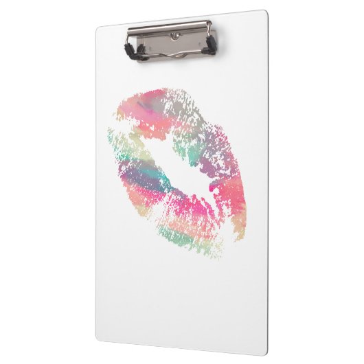 Stilvolle Lips #14 Klemmbrett (Links)