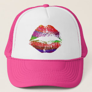 Stilvolle Lips #14 Truckerkappe