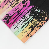 Stilvolle Lips #15 Fleecedecke (Ecke)