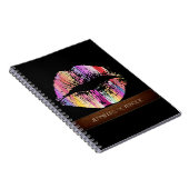 Stilvolle Lips #15 Notizblock (Rechte Seite)