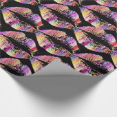 Stilvolle Lips #18 Geschenkpapier (Ecke)