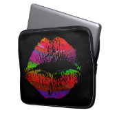 Stilvolle Lips #29 Laptopschutzhülle (Vorderseite Links)