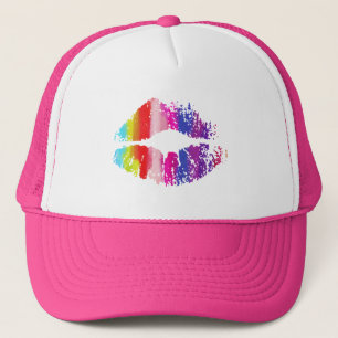 Stilvolle Lips #2 Truckerkappe