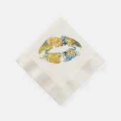 Stilvolle Lips #5 Serviette (Ecke)