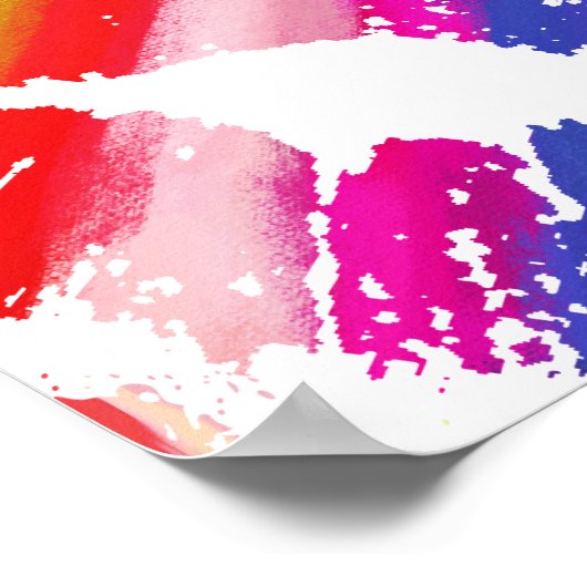 Stilvolle Lips #6 Poster (Ecke)