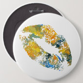 Stilvolle Lips #7 Button (Vorne & Hinten)