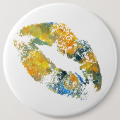 Stilvolle Lips #7 Button (Vorderseite)