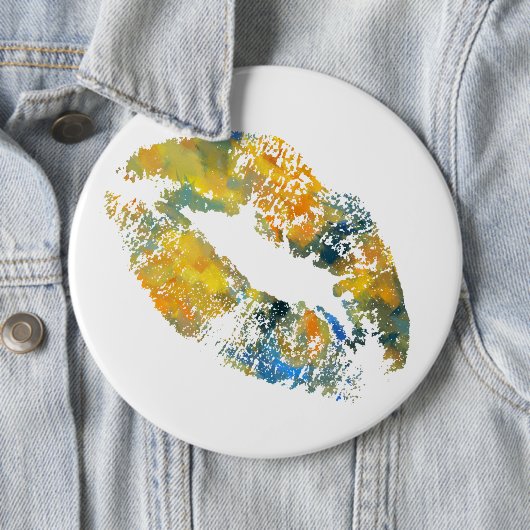 Stilvolle Lips #7 Button (Beispiel)
