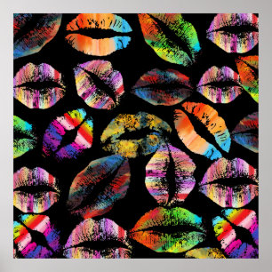Stilvolle Lips #7 Poster
