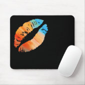 Stilvolle Lips #8 Mousepad (Mit Mouse)