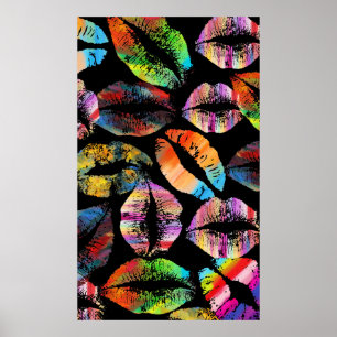 Stilvolle Lips #8 Poster