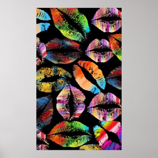 Stilvolle Lips #8 Poster (Vorne)