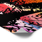 Stilvolle Lips #8 Poster (Ecke)