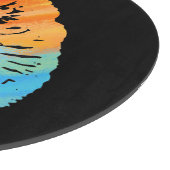 Stilvolle Lips #8 Schneidebrett (Ecke)