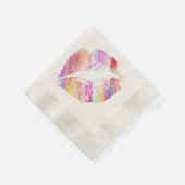 Stilvolle Lips #8 Serviette (Ecke)